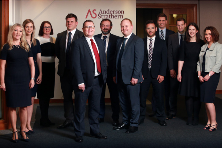 Partner appointments and promotions follow strong year at Anderson Strathern