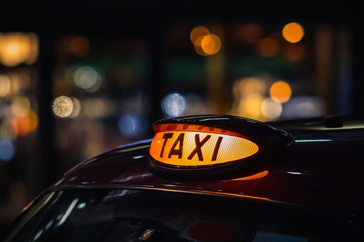 Tax check for taxi driver licences